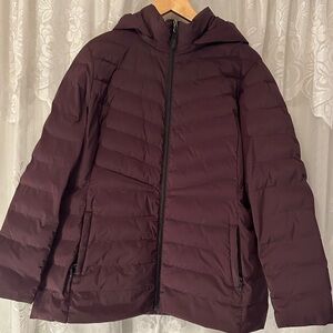 32 Degrees Heat Women’s Packable Puffer Jacket Plum Purple